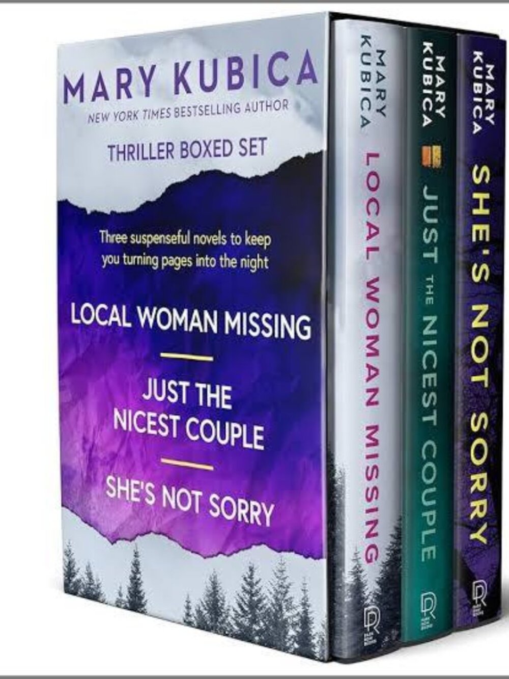NEW Mary Kubica 3 Book Hardcover Boxed Set Mystery Thriller Suspense